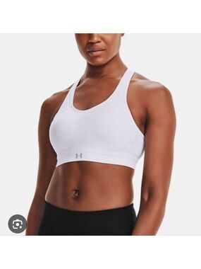 Under Armour White Sports Bra